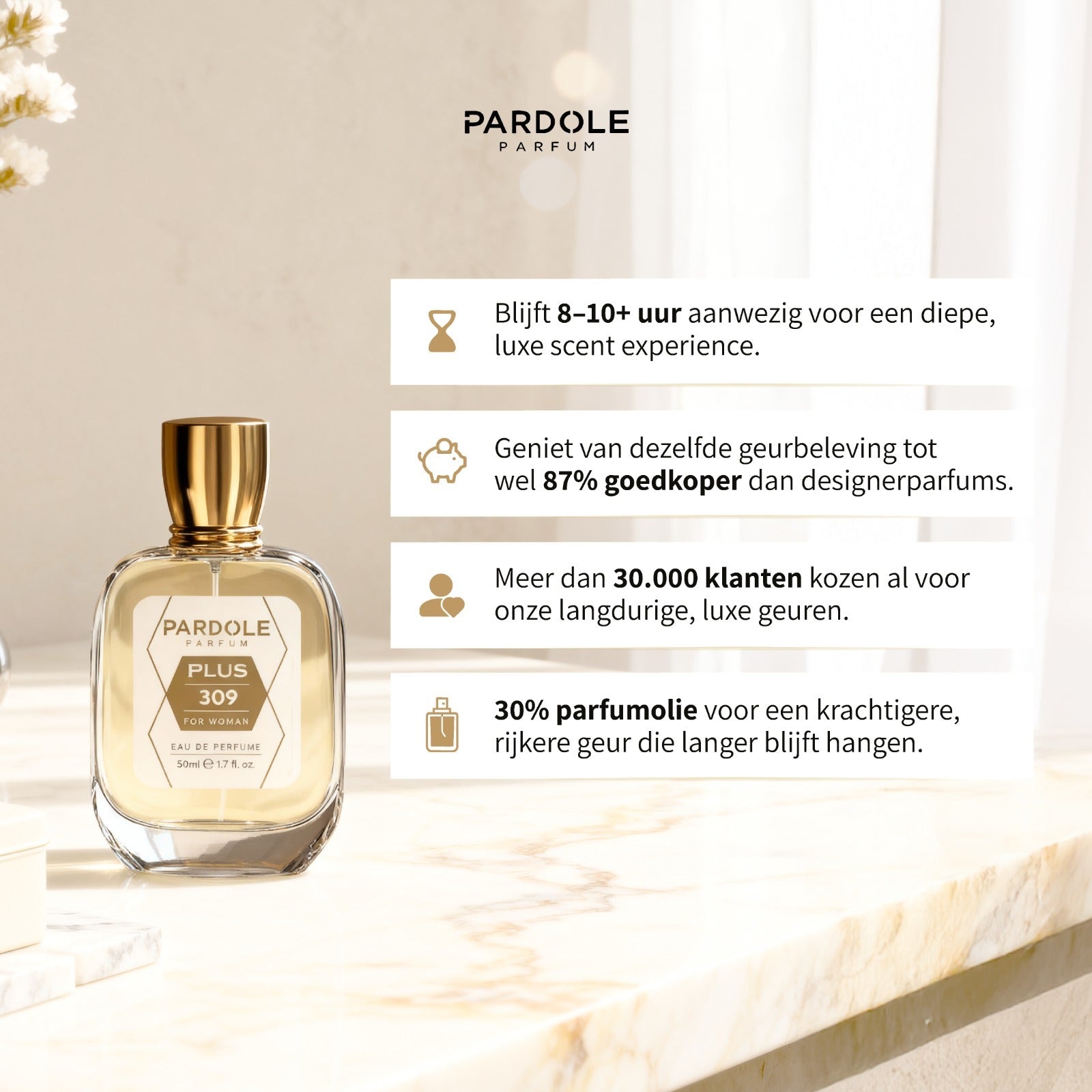 300: Geïnspireerd door Bright Chrystal - 50ML - Pardole Parfum